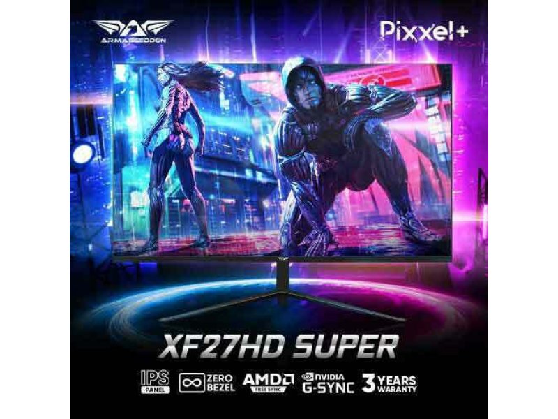 ARMAGGEDDON PIXXEL+ Xtreme XF27HD Gaming Monitor 27 ARMAGGEDDON PIXXEL+ Xtreme XF27HD Gaming Monitor 27