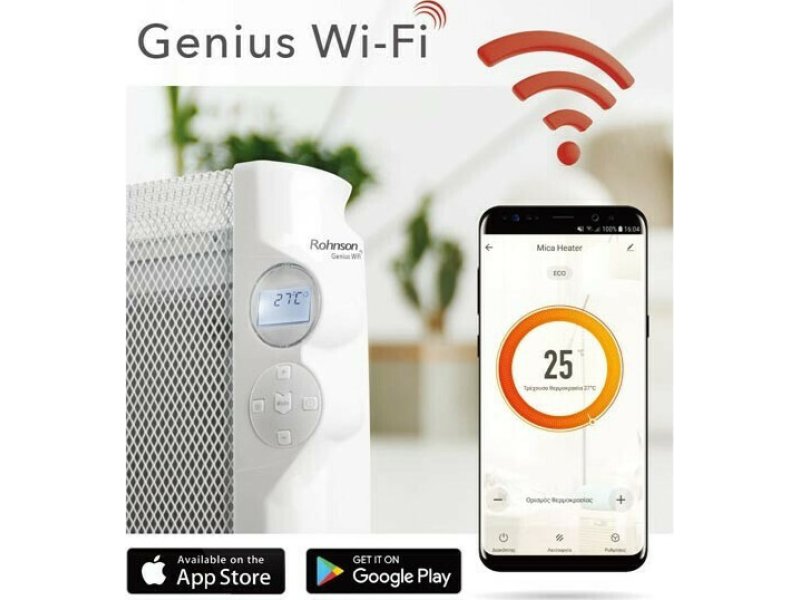 ROHNSON R-077 Θερμοπομπός Δαπέδου 2000W Mica με Ηλεκτρονικό Θερμοστάτη και WiFi 92.2x45.5cm 0030410 ROHNSON R-077 Θερμοπομπός Δαπέδου 2000W Mica με Ηλεκτρονικό Θερμοστάτη και WiFi 92.2x45.5cm 0030410