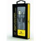 CABLEXPERT CC-USB2B-AMLM-1M-WB2 Καλώδιο φόρτισης και δεδομένων 8 ακίδων Premium βαμβακερό πλεγμένο, 1 m, spacegrey/λευκό 0030692 CABLEXPERT CC-USB2B-AMLM-1M-WB2 Καλώδιο φόρτισης και δεδομένων 8 ακίδων Premium βαμβακερό πλεγμένο, 1 m, spacegrey/λευκό 0030692