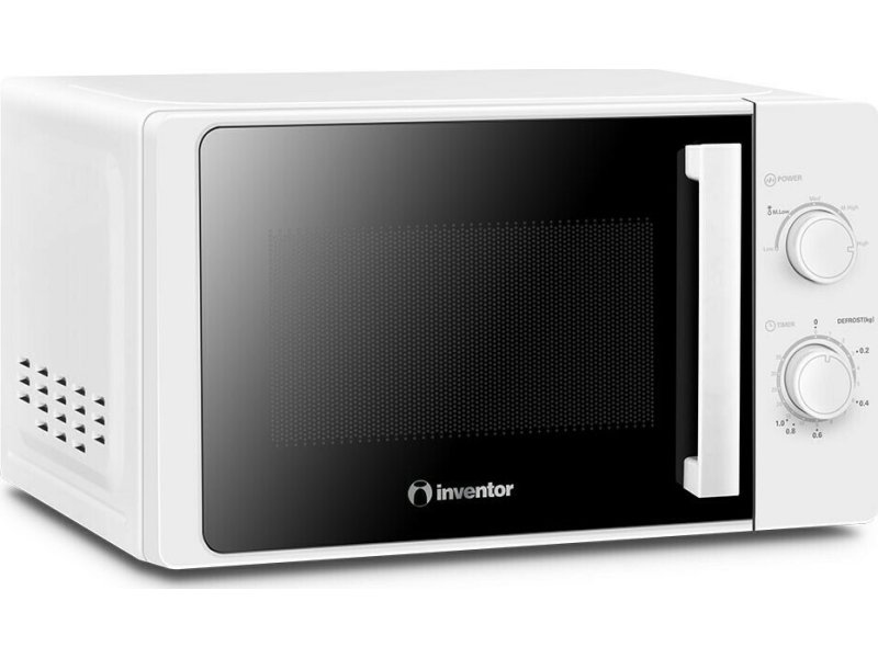 INVENTOR MWO-20LW Φούρνος Μικροκυμάτων 20lt700W Λευκός 0030874 INVENTOR MWO-20LW Φούρνος Μικροκυμάτων 20lt700W Λευκός 0030874