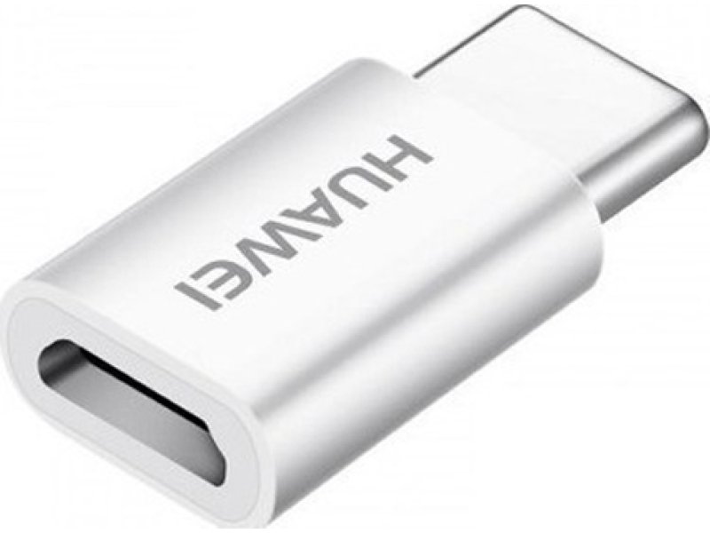 HUAWEI ORIGINAL ADAPTOR AP52 microUSB σε Type C ΑΣΠΡΟ, Bulk 0030891 HUAWEI ORIGINAL ADAPTOR AP52 microUSB σε Type C ΑΣΠΡΟ, Bulk 0030891