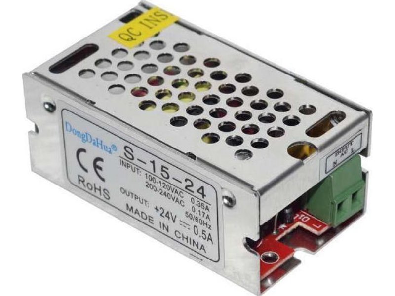 EUROLAMP 147-70502 ΤΡΟΦΟΔΟΤΙΚΟ ΜΕΤΑΛΛΙΚΟ 12V DC 15W IP20 0031085 EUROLAMP 147-70502 ΤΡΟΦΟΔΟΤΙΚΟ ΜΕΤΑΛΛΙΚΟ 12V DC 15W IP20 0031085