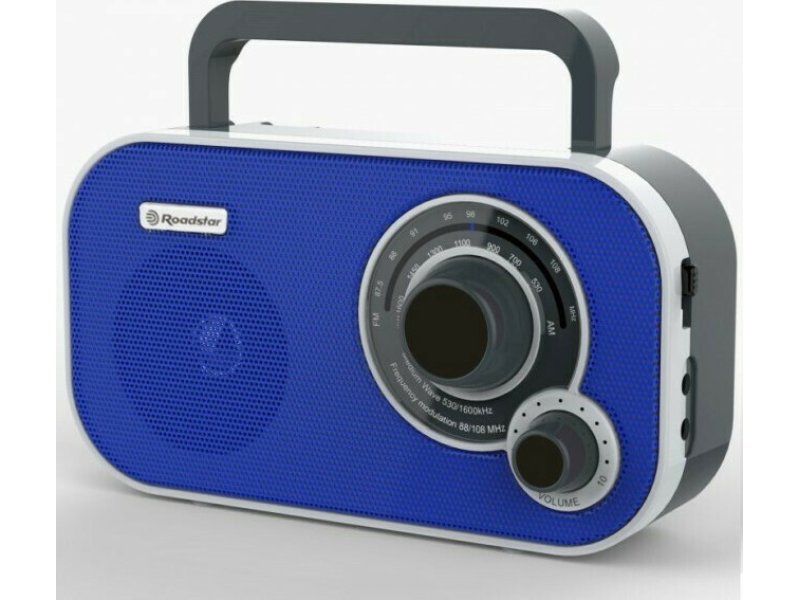 ROADSTAR TRA-2235/BL Φορητό Ραδιόφωνο FM Μπλέ 0031584 ROADSTAR TRA-2235/BL Φορητό Ραδιόφωνο FM Μπλέ 0031584