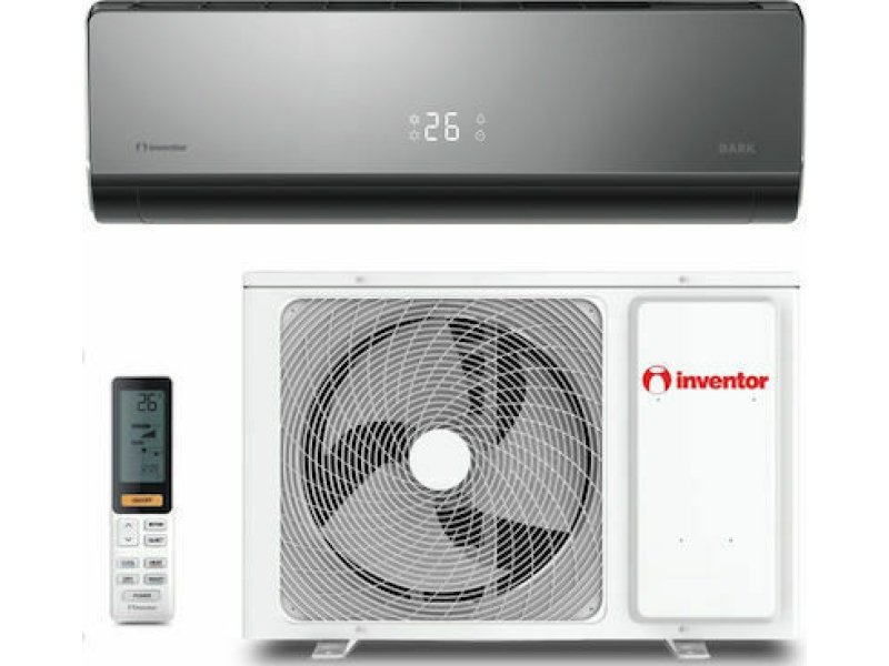 Inventor DR2VI32-09WFI/DR2VO32-09 Κλιματιστικό Inverter 9000 BTU A+++/A++ με Ιονιστή και WiFi Black 0031963 Inventor DR2VI32-09WFI/DR2VO32-09 Κλιματιστικό Inverter 9000 BTU A+++/A++ με Ιονιστή και WiFi Black 0031963