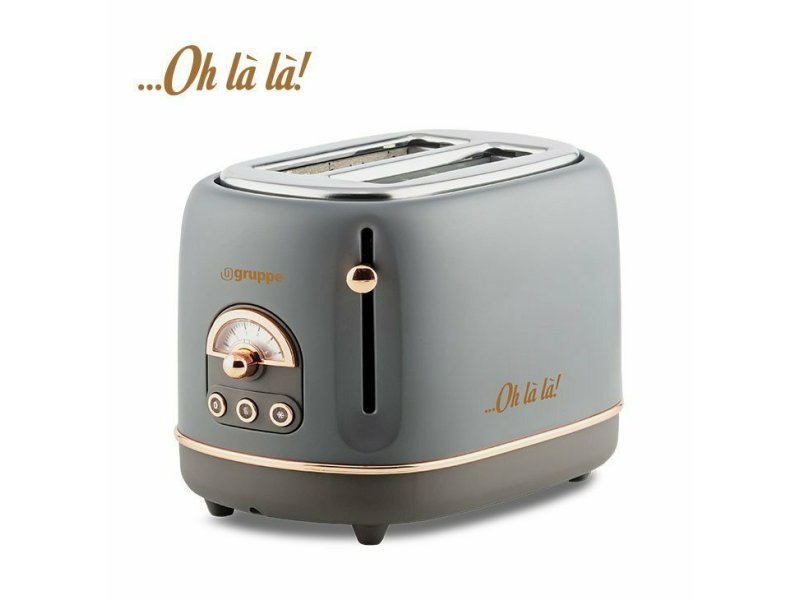 GRUPPE TO-0201 Φρυγανιέρα 1 Θέσης 815W Γκρι 0032127 GRUPPE TO-0201 Φρυγανιέρα 1 Θέσης 815W Γκρι 0032127