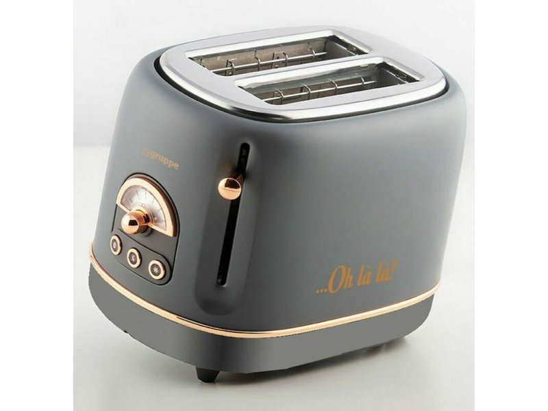 GRUPPE TO-0201 Φρυγανιέρα 1 Θέσης 815W Γκρι 0032127 GRUPPE TO-0201 Φρυγανιέρα 1 Θέσης 815W Γκρι 0032127