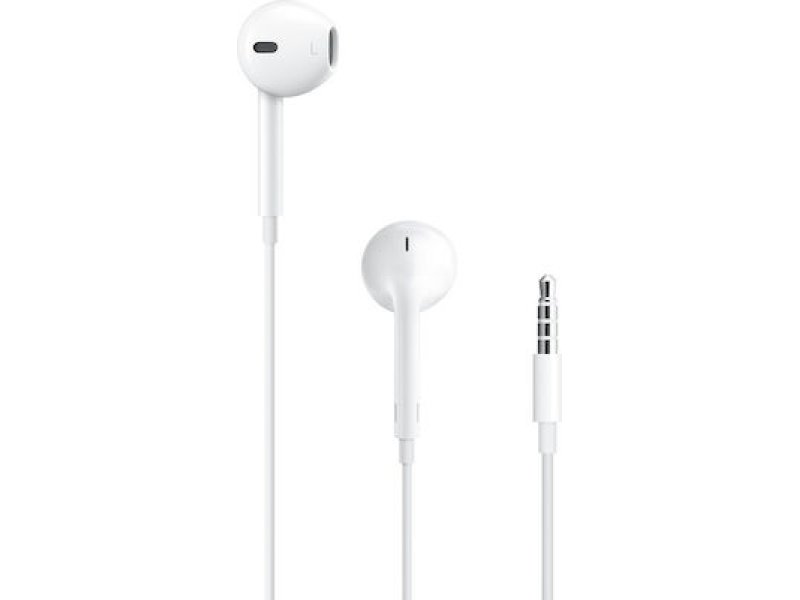 APPLE MNHF2ZM-A (AP10017) EarPods A1472 3.5mm Λευκά 0032129 APPLE MNHF2ZM-A (AP10017) EarPods A1472 3.5mm Λευκά 0032129