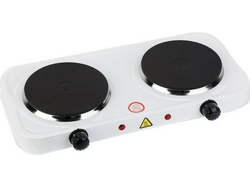 TELEMAX YQ200D-3S Επιτραπέζια Εστία Εμαγιέ Διπλή Λευκή 0032192 TELEMAX YQ200D-3S Επιτραπέζια Εστία Εμαγιέ Διπλή Λευκή 0032192