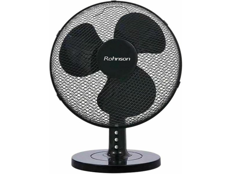 ROHNSON R-8371 Επιτραπέζιος Ανεμιστήρας 45W Διαμέτρου 40cm Μαύρος 0032264 ROHNSON R-8371 Επιτραπέζιος Ανεμιστήρας 45W Διαμέτρου 40cm Μαύρος 0032264
