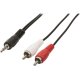 NEDIS CAGP22200BK30 Καλώδιο 2 x RCA αρσ. - 3,5mm Stereo αρσ, 3m 0032290 NEDIS CAGP22200BK30 Καλώδιο 2 x RCA αρσ. - 3,5mm Stereo αρσ, 3m 0032290
