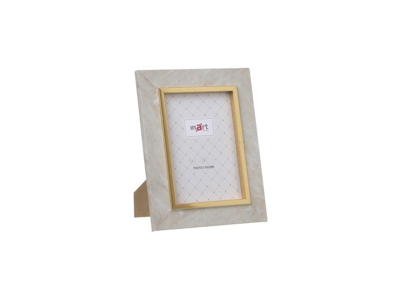 INART 3-30-524-0017 Κορνίζα Πλαστική 10x15cm Μπεζ/ Χρυσή 0032406 INART 3-30-524-0017 Κορνίζα Πλαστική 10x15cm Μπεζ/ Χρυσή 0032406