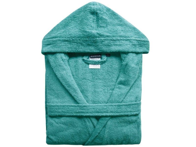 KENTIA Riley 29 Μπουρνούζι Με Κουκούλα Small Green 0032495 KENTIA Riley 29 Μπουρνούζι Με Κουκούλα Small Green 0032495