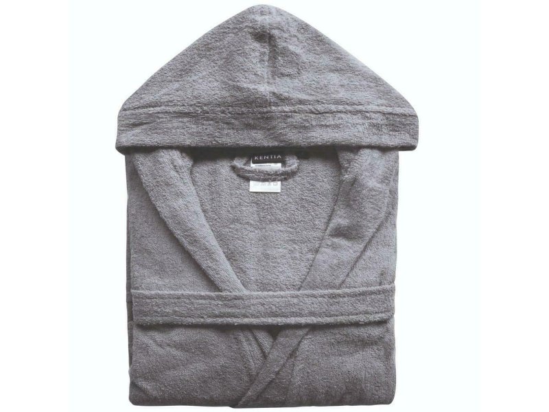 KENTIA Riley 22 Mπουρνουζι Με Κουκούλα EXTRA LARGE Grey 0032504 KENTIA Riley 22 Mπουρνουζι Με Κουκούλα EXTRA LARGE Grey 0032504