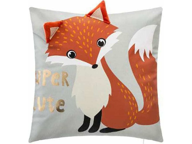INART ATMOSPHERA 6-40-508-0014 Μαξιλάρι Αλεπού Orange/Grey 0032632 INART ATMOSPHERA 6-40-508-0014 Μαξιλάρι Αλεπού Orange/Grey 0032632