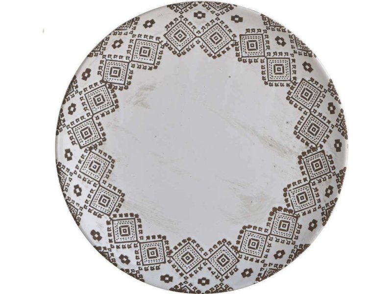 INART 3-70-685-0222 Διακοσμητική Πιατέλα Κεραμική 33.5x33.5x5cm 0032659 INART 3-70-685-0222 Διακοσμητική Πιατέλα Κεραμική 33.5x33.5x5cm 0032659