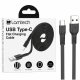 LAMTECH LAM111801 TYPE-C FLAT CHARGING CABLE 1M BLACK 0032748 LAMTECH LAM111801 TYPE-C FLAT CHARGING CABLE 1M BLACK 0032748