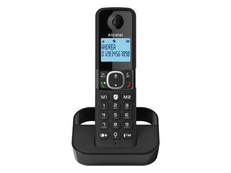ALCATEL F860 Ασύρματο Τηλέφωνο με Aνοιχτή Aκρόαση Μαύρο 0032873 ALCATEL F860 Ασύρματο Τηλέφωνο με Aνοιχτή Aκρόαση Μαύρο 0032873