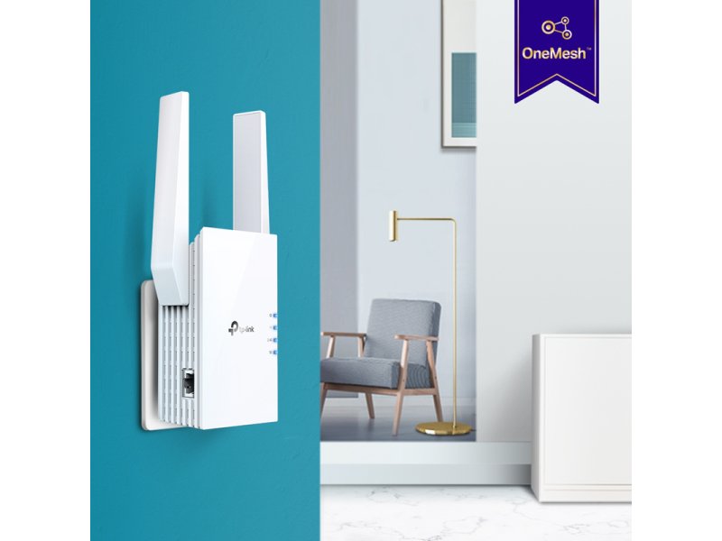 TP-LINK RE605X AX1800 v2 WiFi Extender Dual Band (2.4 & 5GHz) 1750Mbps 0032875 TP-LINK RE605X AX1800 v2 WiFi Extender Dual Band (2.4 & 5GHz) 1750Mbps 0032875