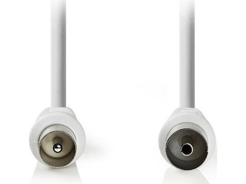 NEDIS CSGT40000WT30 Καλώδιο κεραίας RF αρσ. - RF θηλ. 3.0m Λευκό 0033072 NEDIS CSGT40000WT30 Καλώδιο κεραίας RF αρσ. - RF θηλ. 3.0m Λευκό 0033072