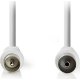 NEDIS CSGT40000WT30 Καλώδιο κεραίας RF αρσ. - RF θηλ. 3.0m Λευκό 0033072 NEDIS CSGT40000WT30 Καλώδιο κεραίας RF αρσ. - RF θηλ. 3.0m Λευκό 0033072