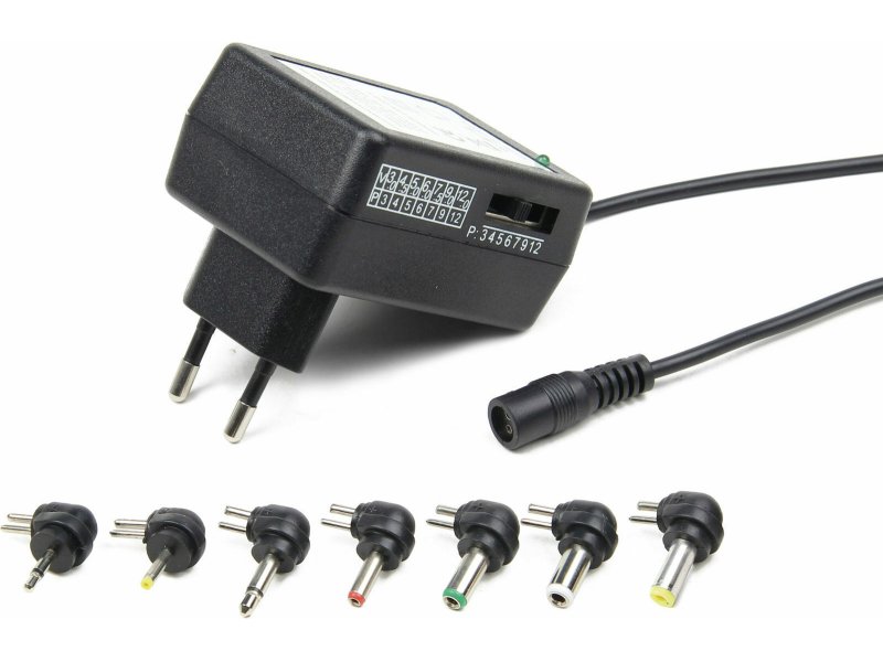 ENERGENIE MC-008 Universal Τροφοδοτικό 12V 1A 12W με σετ βυσμάτων 0033078 ENERGENIE MC-008 Universal Τροφοδοτικό 12V 1A 12W με σετ βυσμάτων 0033078