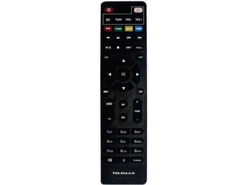 TELEMAX DVB-150 H.265/HEVC Ψηφιακός Δέκτης Mpeg-4 Full HD (1080p) με Λειτουργία PVR (Εγγραφή σε USB) Σύνδεσεις SCART / HDMI / USB 0033129 TELEMAX DVB-150 H.265/HEVC Ψηφιακός Δέκτης Mpeg-4 Full HD (1080p) με Λειτουργία PVR (Εγγραφή σε USB) Σύνδεσεις SCART / HDMI / USB 0033129