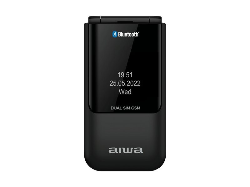 AIWA FP-24BKMKII Dual SIM Κινητό με Κουμπιά Black 0033161 AIWA FP-24BKMKII Dual SIM Κινητό με Κουμπιά Black 0033161