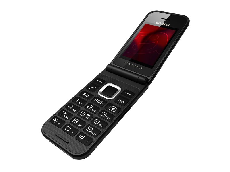 AIWA FP-24BKMKII Dual SIM Κινητό με Κουμπιά Black 0033161 AIWA FP-24BKMKII Dual SIM Κινητό με Κουμπιά Black 0033161