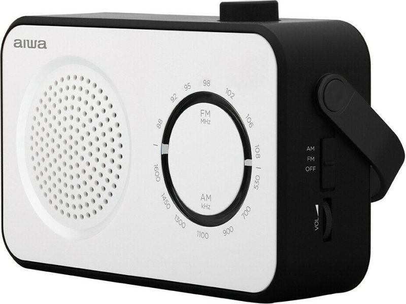 AIWA R-190BW Φορητό αναλογικό Ραδιόφωνο Λευκό 0033269 AIWA R-190BW Φορητό αναλογικό Ραδιόφωνο Λευκό 0033269