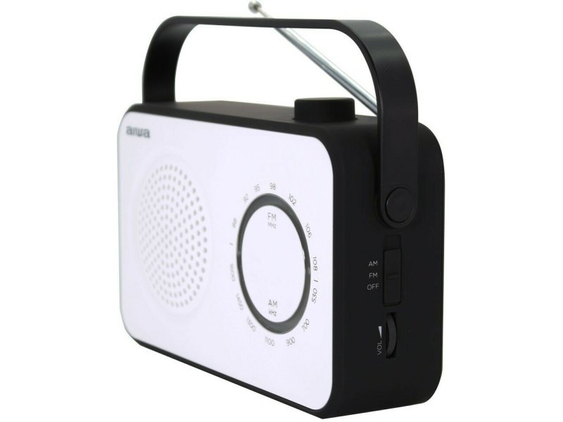 AIWA R-190BW Φορητό αναλογικό Ραδιόφωνο Λευκό 0033269 AIWA R-190BW Φορητό αναλογικό Ραδιόφωνο Λευκό 0033269