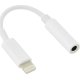LAMTECH LAM063005 Μετατροπέας Lightning male σε 3.5mm female Λευκό 0033272 LAMTECH LAM063005 Μετατροπέας Lightning male σε 3.5mm female Λευκό 0033272