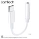 LAMTECH LAM023831 Μετατροπέας USB-C male σε 3.5mm female Λευκό 0033273 LAMTECH LAM023831 Μετατροπέας USB-C male σε 3.5mm female Λευκό 0033273