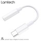 LAMTECH LAM023831 Μετατροπέας USB-C male σε 3.5mm female Λευκό 0033273 LAMTECH LAM023831 Μετατροπέας USB-C male σε 3.5mm female Λευκό 0033273