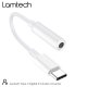 LAMTECH LAM023831 Μετατροπέας USB-C male σε 3.5mm female Λευκό 0033273 LAMTECH LAM023831 Μετατροπέας USB-C male σε 3.5mm female Λευκό 0033273