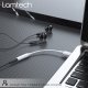 LAMTECH LAM023831 Μετατροπέας USB-C male σε 3.5mm female Λευκό 0033273 LAMTECH LAM023831 Μετατροπέας USB-C male σε 3.5mm female Λευκό 0033273