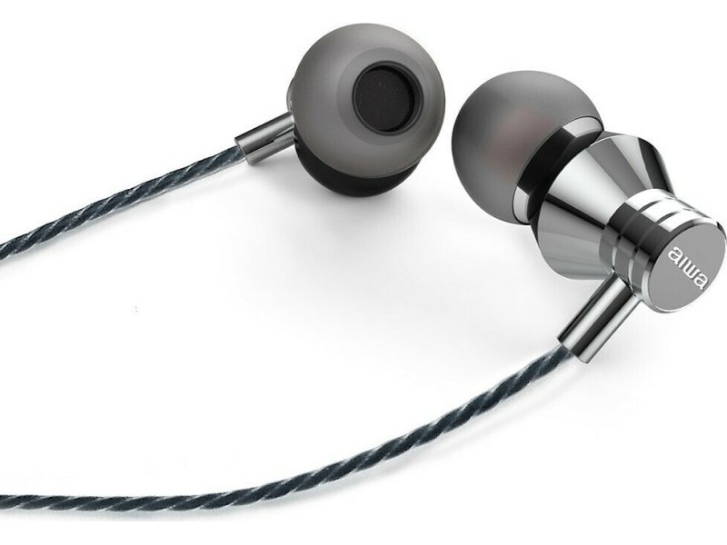 AIWA ESTM-50SL In-ear Handsfree με Βύσμα 3.5mm Silver 0033276 AIWA ESTM-50SL In-ear Handsfree με Βύσμα 3.5mm Silver 0033276