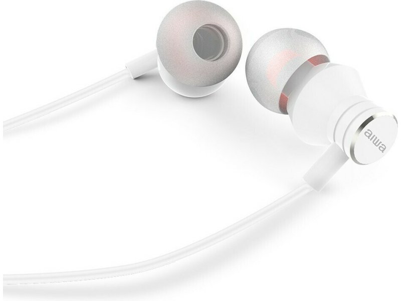 AIWA ESTM-50WT In-ear Handsfree με Βύσμα 3.5mm White 0033277 AIWA ESTM-50WT In-ear Handsfree με Βύσμα 3.5mm White 0033277
