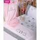 KENTIA Kitty Cat Σεντόνι Κούνιας Σετ 3 Τεμ 0033421 KENTIA Kitty Cat Σεντόνι Κούνιας Σετ 3 Τεμ 0033421