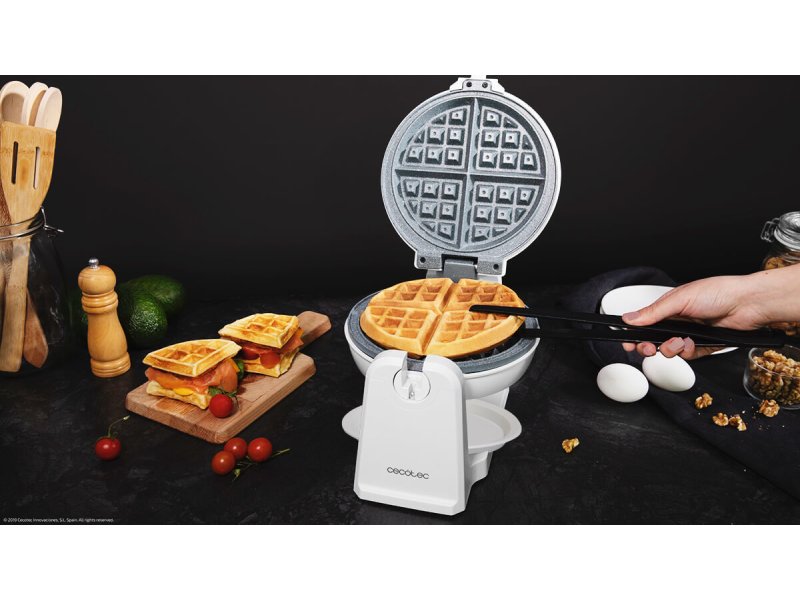 CECOTEC FUN GOFRESTONE SPHERE Βαφλιέρα σε Στρογγυλό Σχήμα 1000W 0033488 CECOTEC FUN GOFRESTONE SPHERE Βαφλιέρα σε Στρογγυλό Σχήμα 1000W 0033488