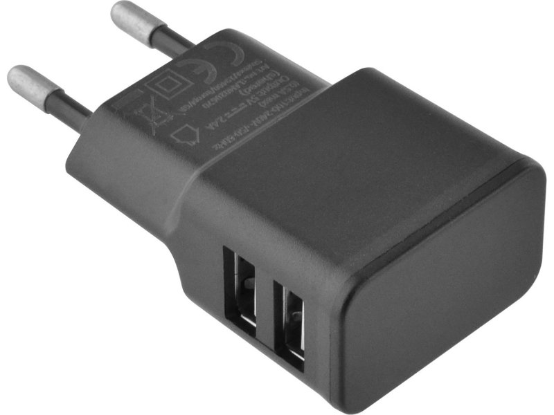 LAMTECH LAM020748 Travel Wall Charger 2.4A με 2 Θύρες Usb 0033558 LAMTECH LAM020748 Travel Wall Charger 2.4A με 2 Θύρες Usb 0033558