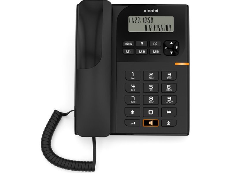 ALCATEL T58 Ενσύρματο Τηλέφωνο Γραφείου Μαύρο 0033620 ALCATEL T58 Ενσύρματο Τηλέφωνο Γραφείου Μαύρο 0033620