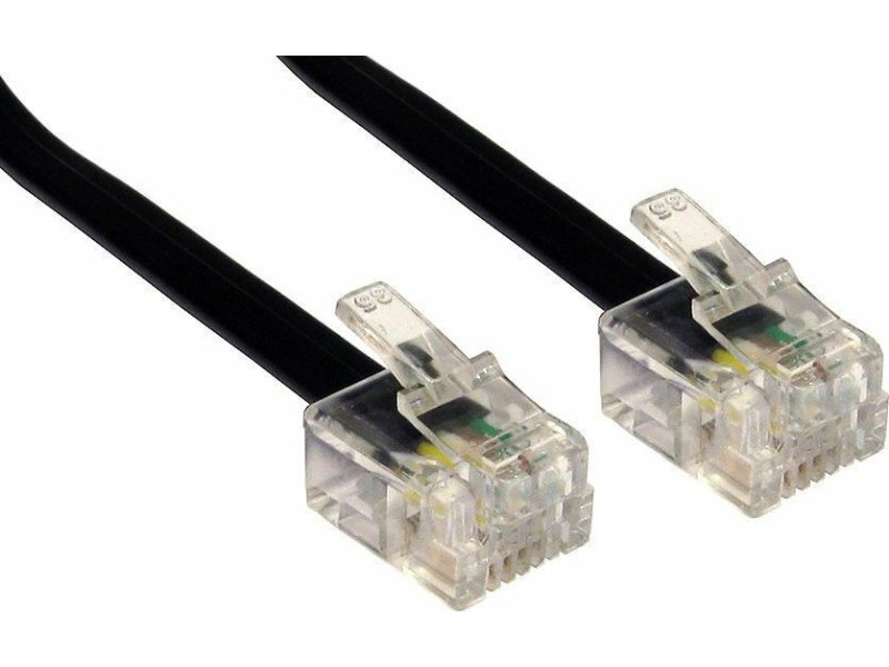 POWERTECH CAB-T010 Καλώδιο Τηλεφώνου RJ11 6P4C 5m Μαύρο 0033715 POWERTECH CAB-T010 Καλώδιο Τηλεφώνου RJ11 6P4C 5m Μαύρο 0033715