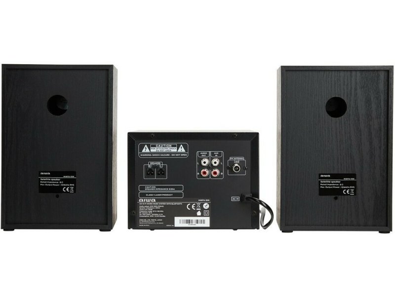 AIWA MSBTU-300 Ηχοσύστημα 2.0 20W με CD / Digital Media Player και Bluetooth Μαύρο 0033735 AIWA MSBTU-300 Ηχοσύστημα 2.0 20W με CD / Digital Media Player και Bluetooth Μαύρο 0033735