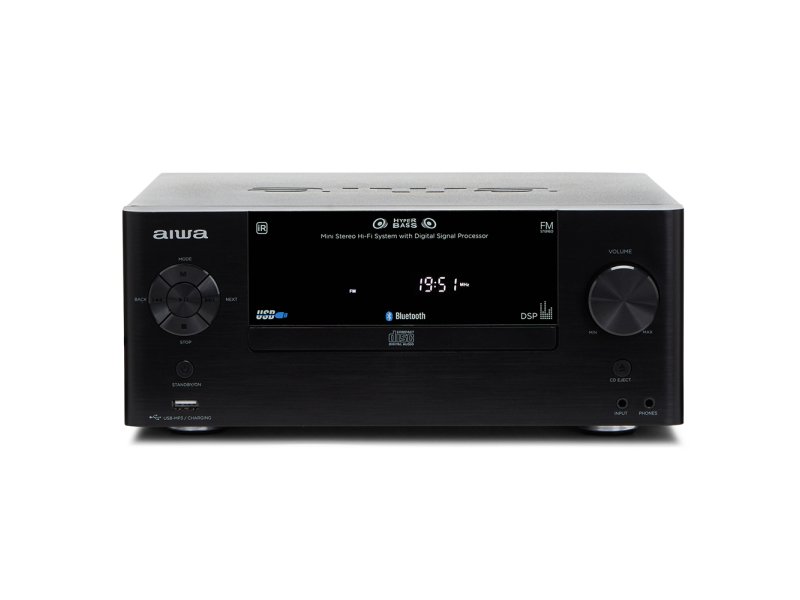 AIWA MSBTU-500 Ηχοσύστημα 2.0 50W με CD / Digital Media Player και Bluetooth Μαύρο 0033736 AIWA MSBTU-500 Ηχοσύστημα 2.0 50W με CD / Digital Media Player και Bluetooth Μαύρο 0033736