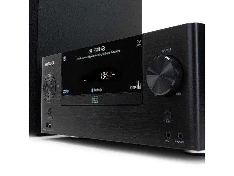AIWA MSBTU-500 Ηχοσύστημα 2.0 50W με CD / Digital Media Player και Bluetooth Μαύρο 0033736 AIWA MSBTU-500 Ηχοσύστημα 2.0 50W με CD / Digital Media Player και Bluetooth Μαύρο 0033736