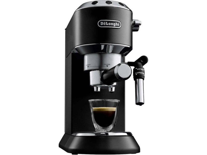 DELONGHI EC685.BK Dedica Pump Black Μηχανή Espresso 1300W Πίεσης 15bar Μαύρη 0033782 DELONGHI EC685.BK Dedica Pump Black Μηχανή Espresso 1300W Πίεσης 15bar Μαύρη 0033782