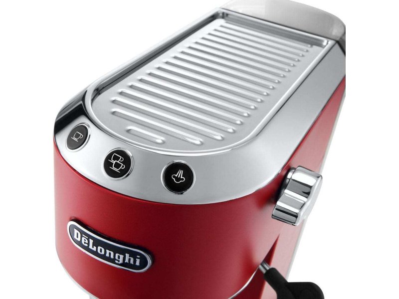 DELONGHI EC685.R Dedica Pump Red Μηχανή Espresso 1300W Πίεσης 15bar Κόκκινο 0033784 DELONGHI EC685.R Dedica Pump Red Μηχανή Espresso 1300W Πίεσης 15bar Κόκκινο 0033784