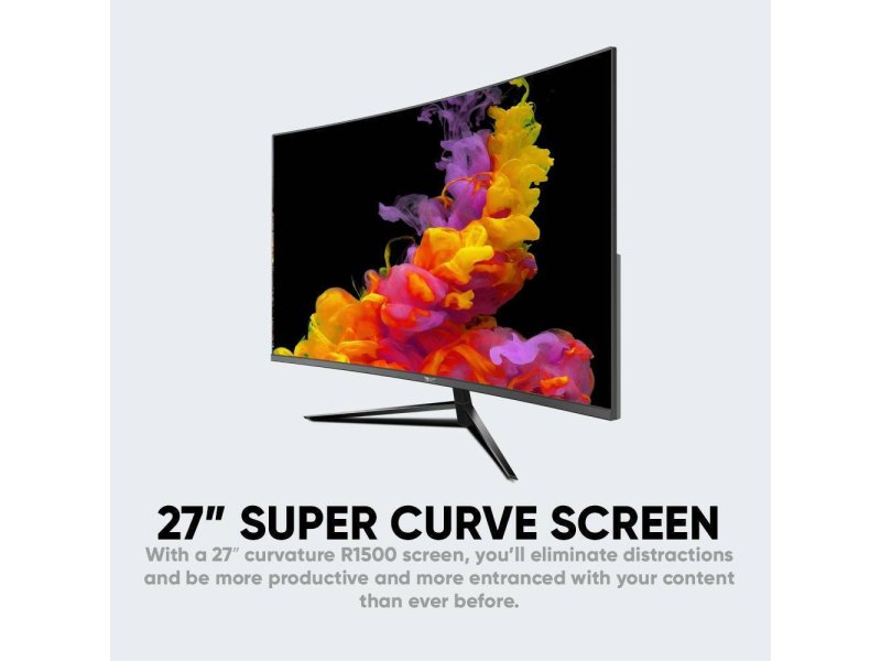 ARMAGGEDDON Pixxel+ Pro PSC27HD AHVA Curved Monitor 27 ARMAGGEDDON Pixxel+ Pro PSC27HD AHVA Curved Monitor 27