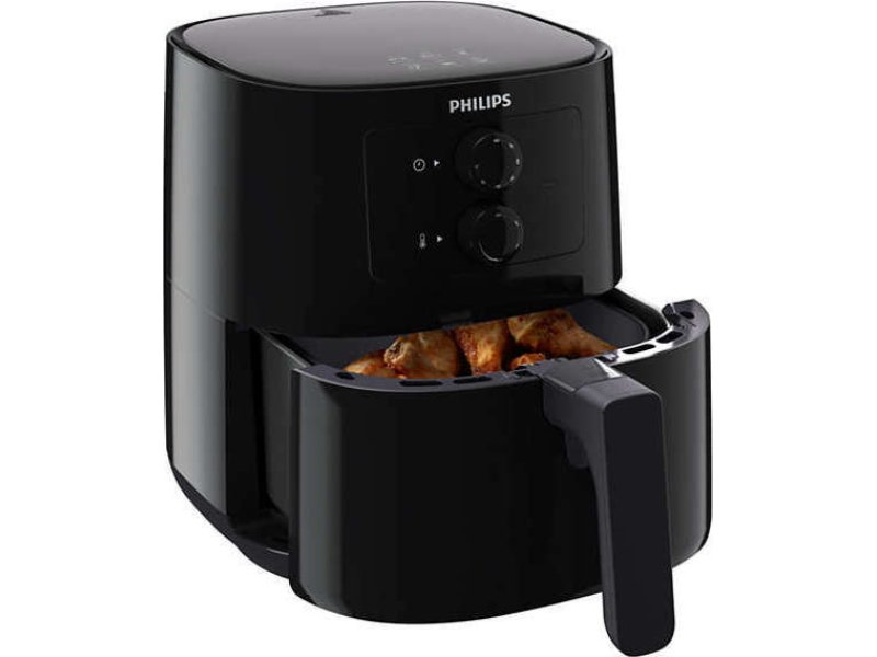 PHILIPS HD9200/90 Φριτέζα Αέρος με Αποσπώμενο Κάδο 4.1lt Μαύρη 0033831 PHILIPS HD9200/90 Φριτέζα Αέρος με Αποσπώμενο Κάδο 4.1lt Μαύρη 0033831