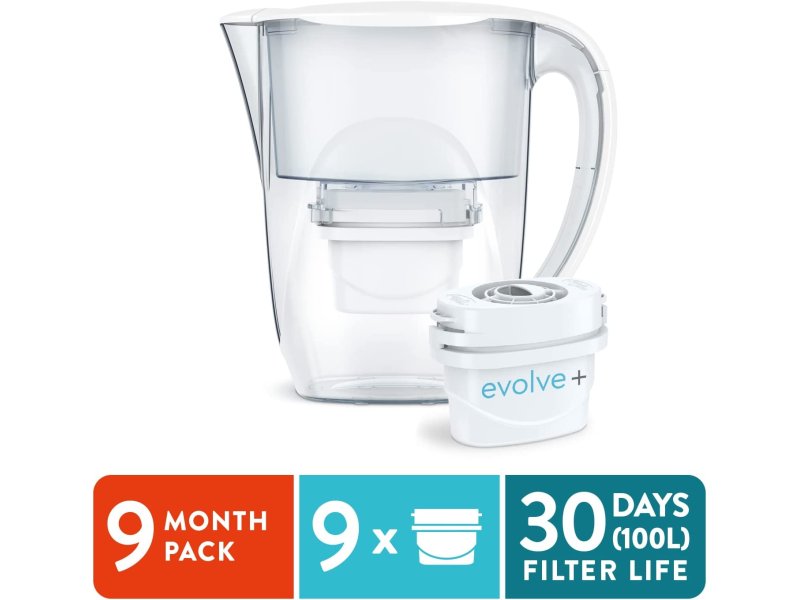 AQUA OPTIMA Oria EJ0630 (PJ0611) Κανάτα Φιλτραρίσματος Νερού 2,8lt + 9 Ανταλλακτικά Φίλτρα30ημερών - Aqua Optima Evolve+ 0033914 AQUA OPTIMA Oria EJ0630 (PJ0611) Κανάτα Φιλτραρίσματος Νερού 2,8lt + 9 Ανταλλακτικά Φίλτρα30ημερών - Aqua Optima Evolve+ 0033914